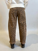 Pantalone wide leg animalier - Susy Mix