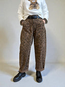 Pantalone wide leg animalier - Susy Mix